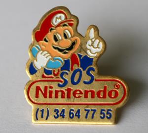 Pin's SOS Nintendo